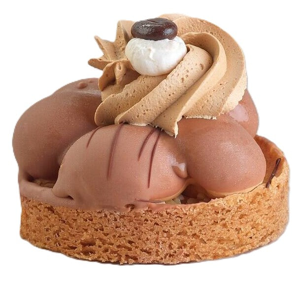 Harde wener mokka creme gebakje